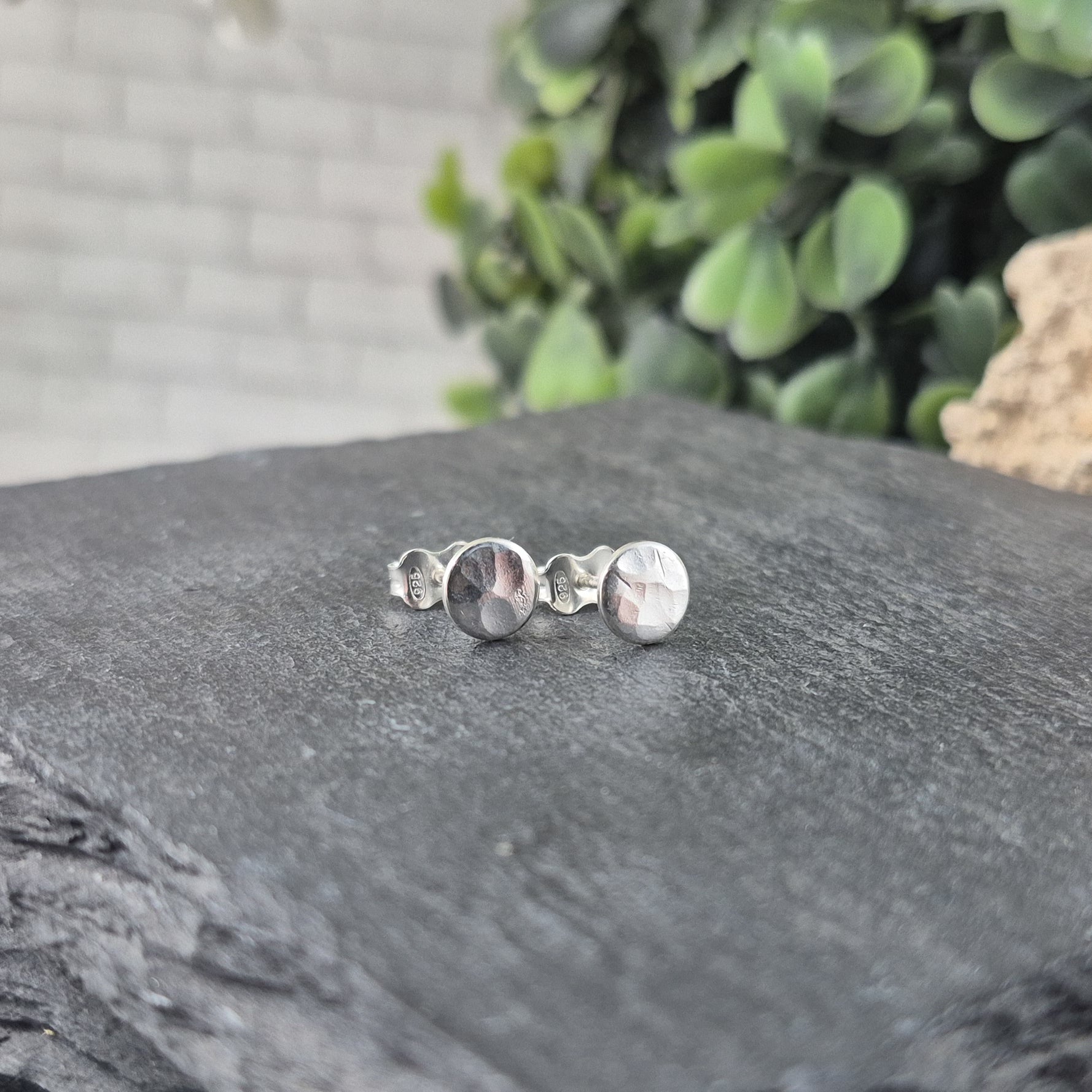 Small Lilac Earrings in Sterling Silver