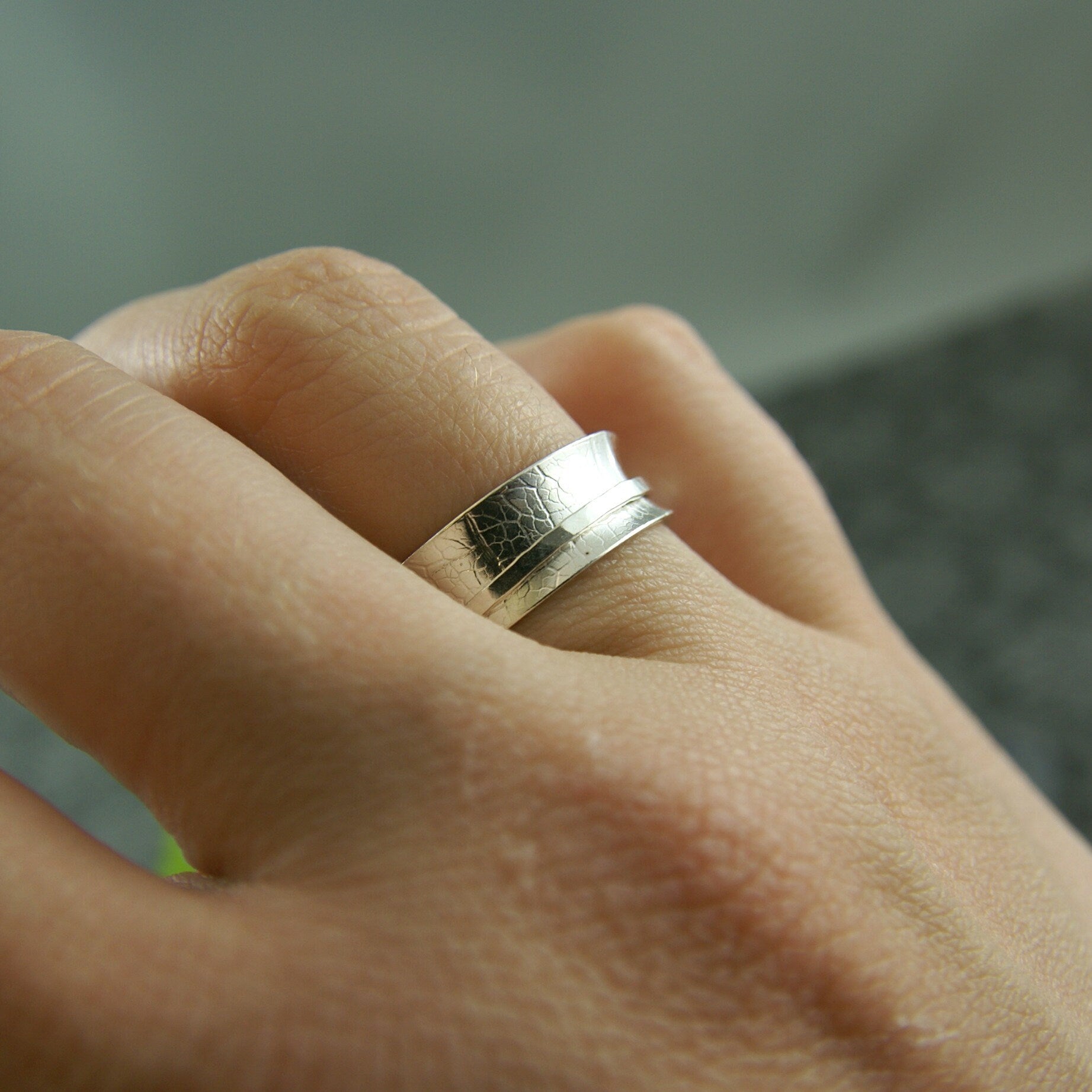 Simple Sterling Silver Meditation Ring