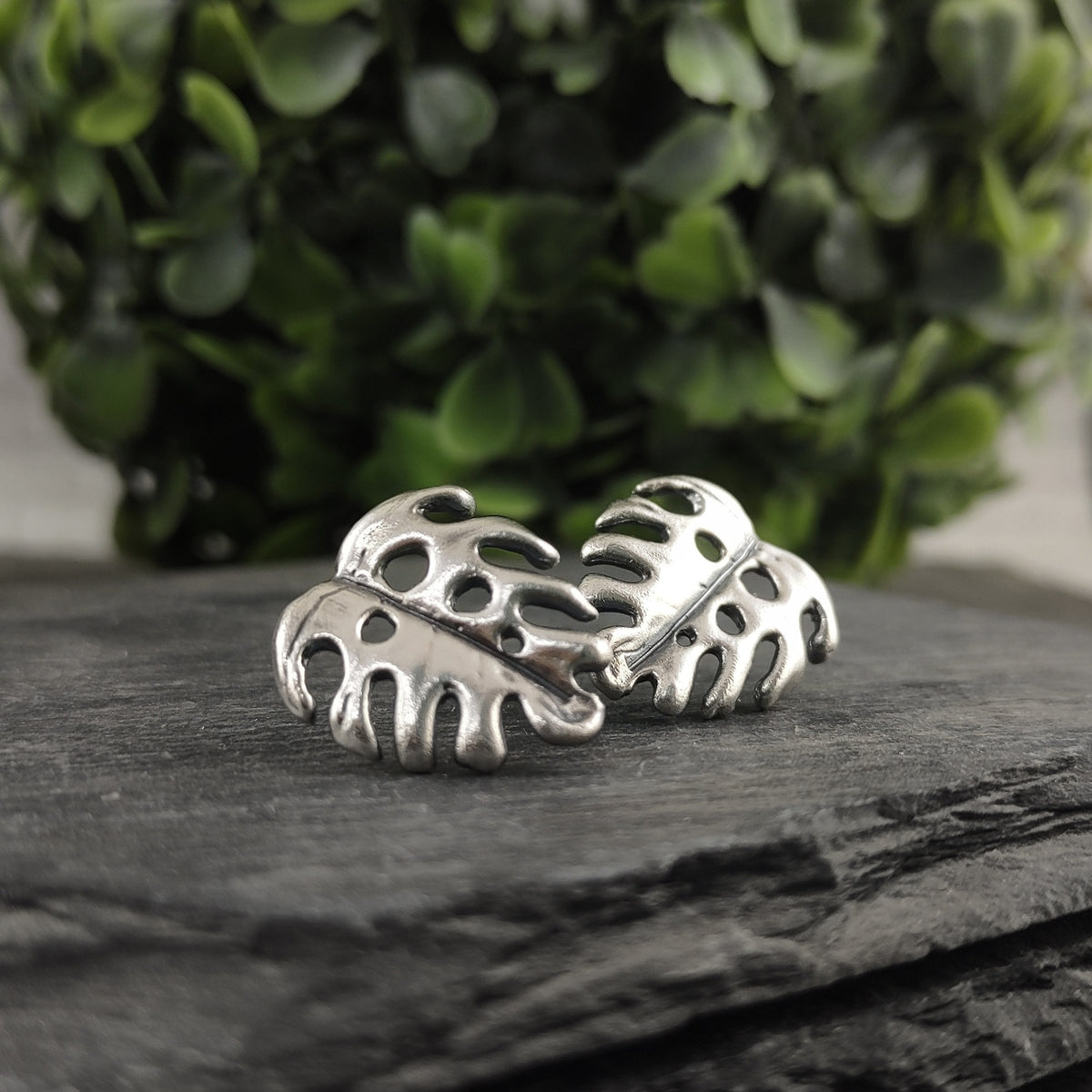 Poli Double Croisé Bague en Argent Sterling, Taille 6 Poli Double Croisé Bague en Argent Sterling, Taille 6