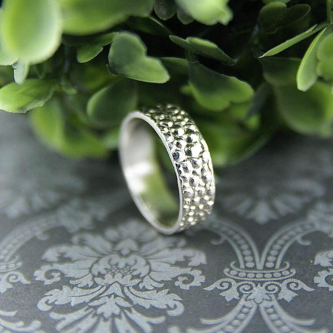 Stingray Ring in 925 Sterling Silver for Women